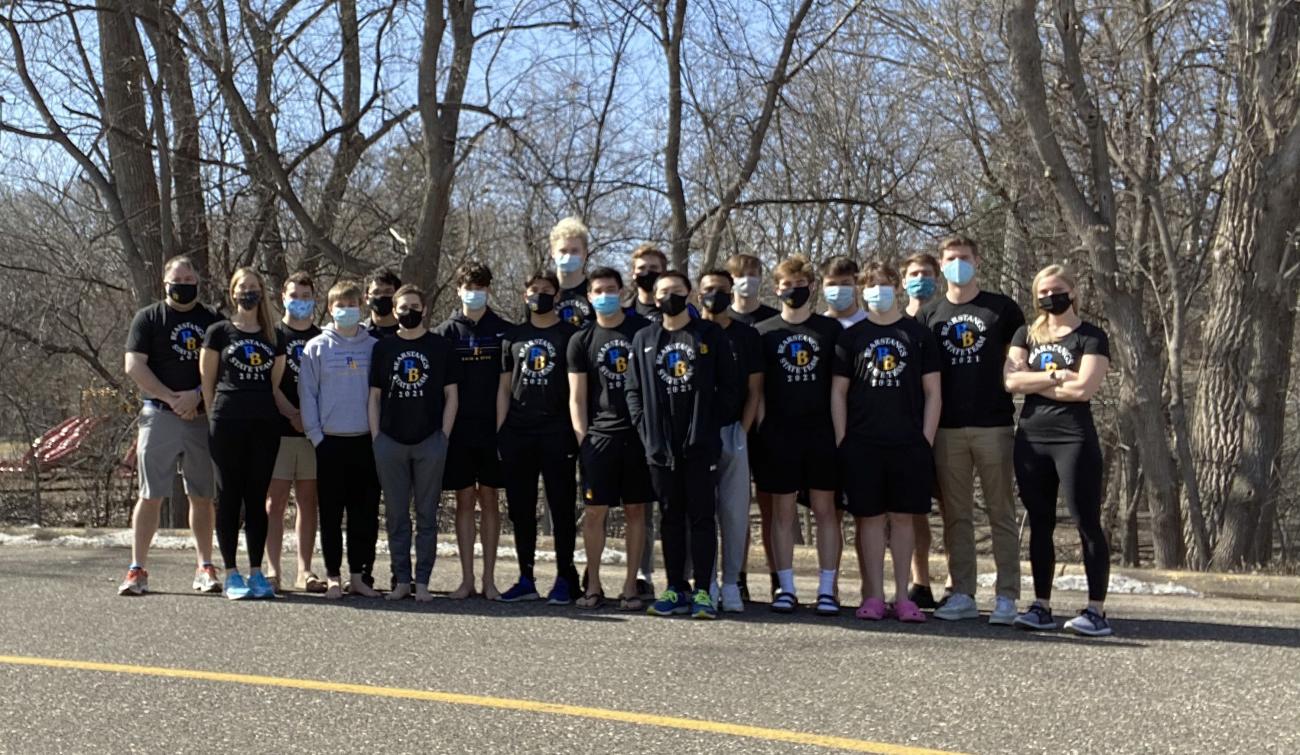 2021 Breck/Blake Boys Swim Champ Photo