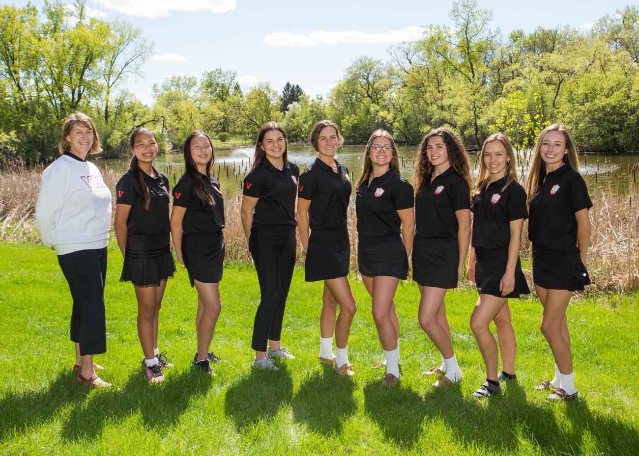 2020-21 Visitation Golf Team