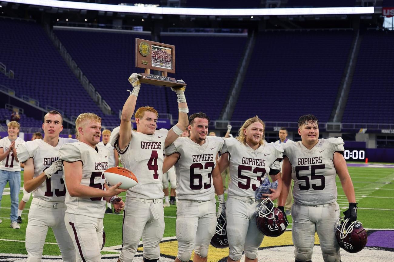 Prep Bowl Championship Class AA Chatfield 14 West Central Area/Ashby 13 ...