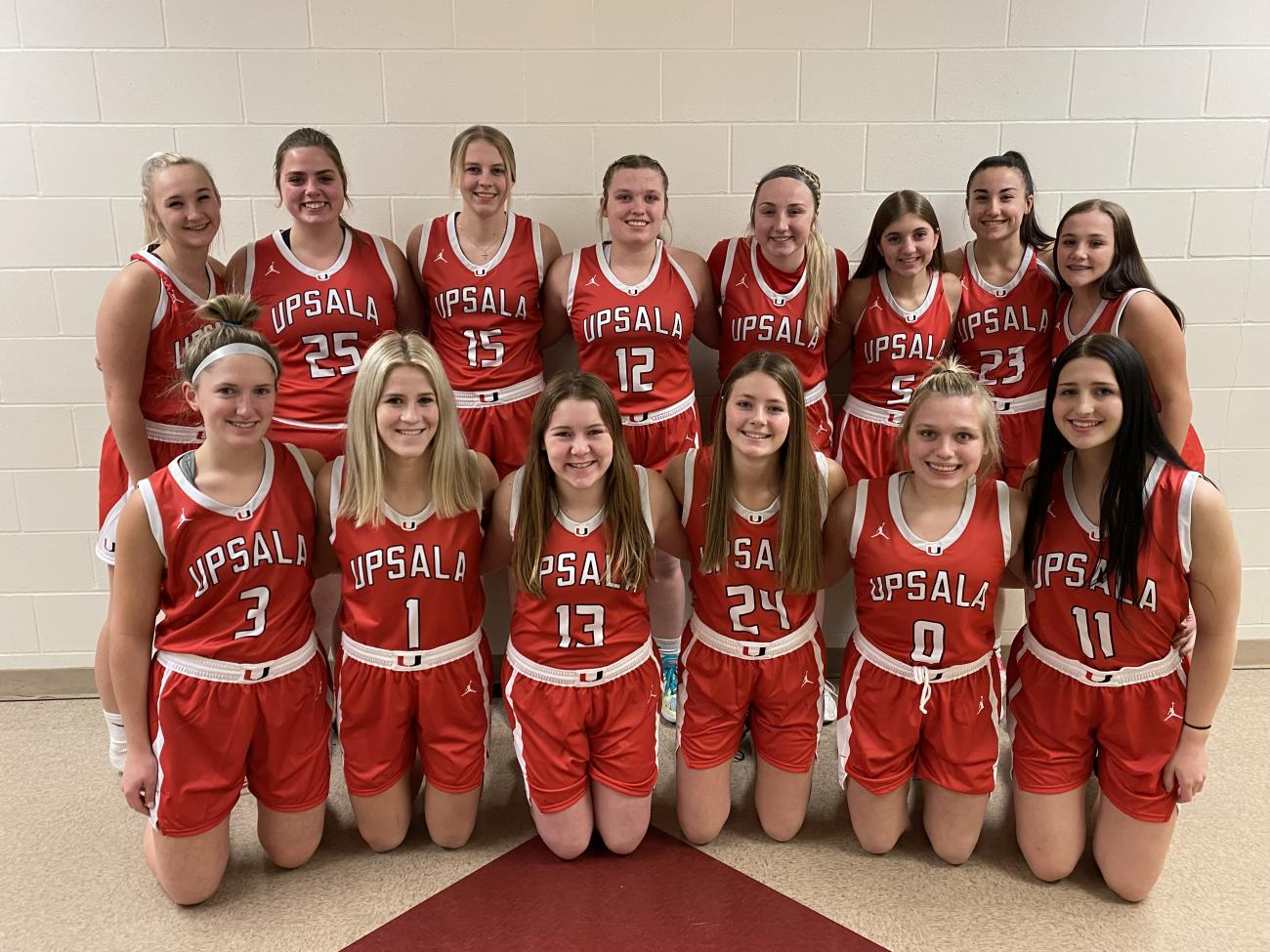 Upsala Varsity Girls Basketball Team