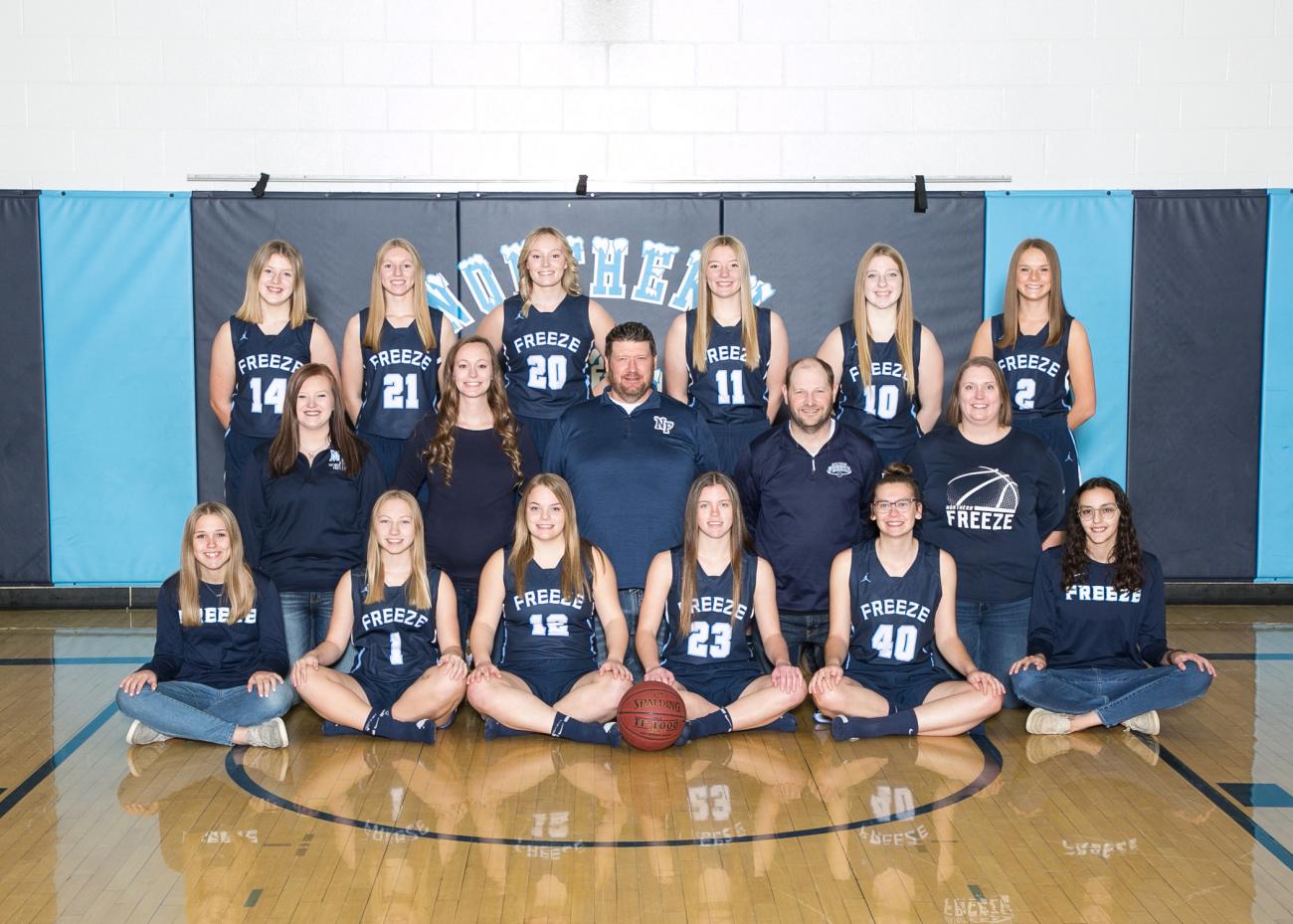 Northern Freeze 2021 - 2022 Varsity Girls Basketball