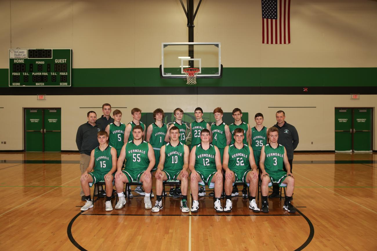 Verndale Boys Basketball Varsity 2021_2022