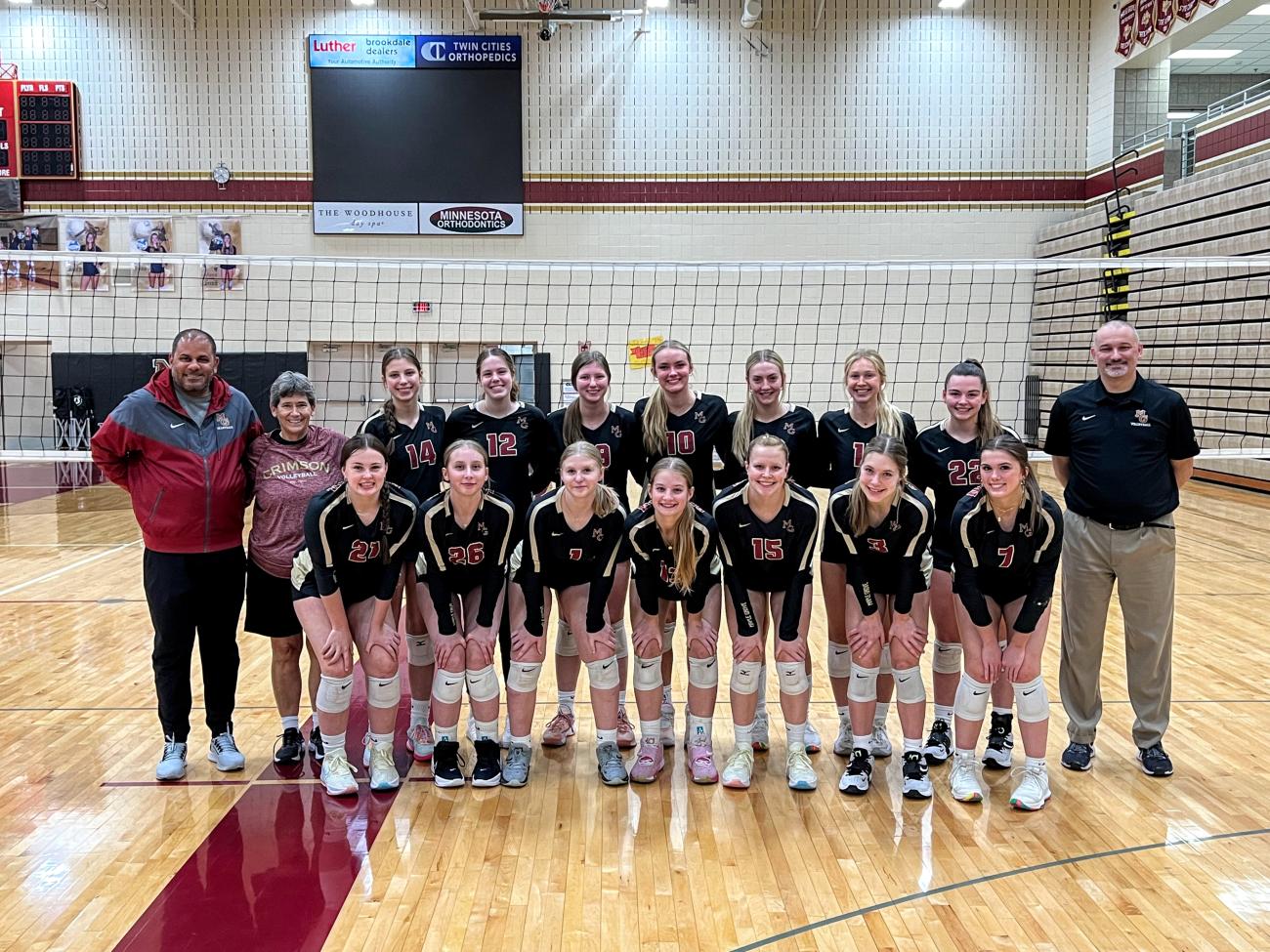 2022-23 Maple Grove Crimson Varsity Volleyball Section Tournament