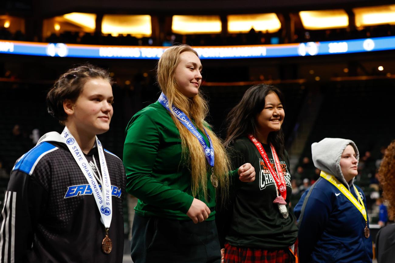 Girls Wrestling Champions 2022