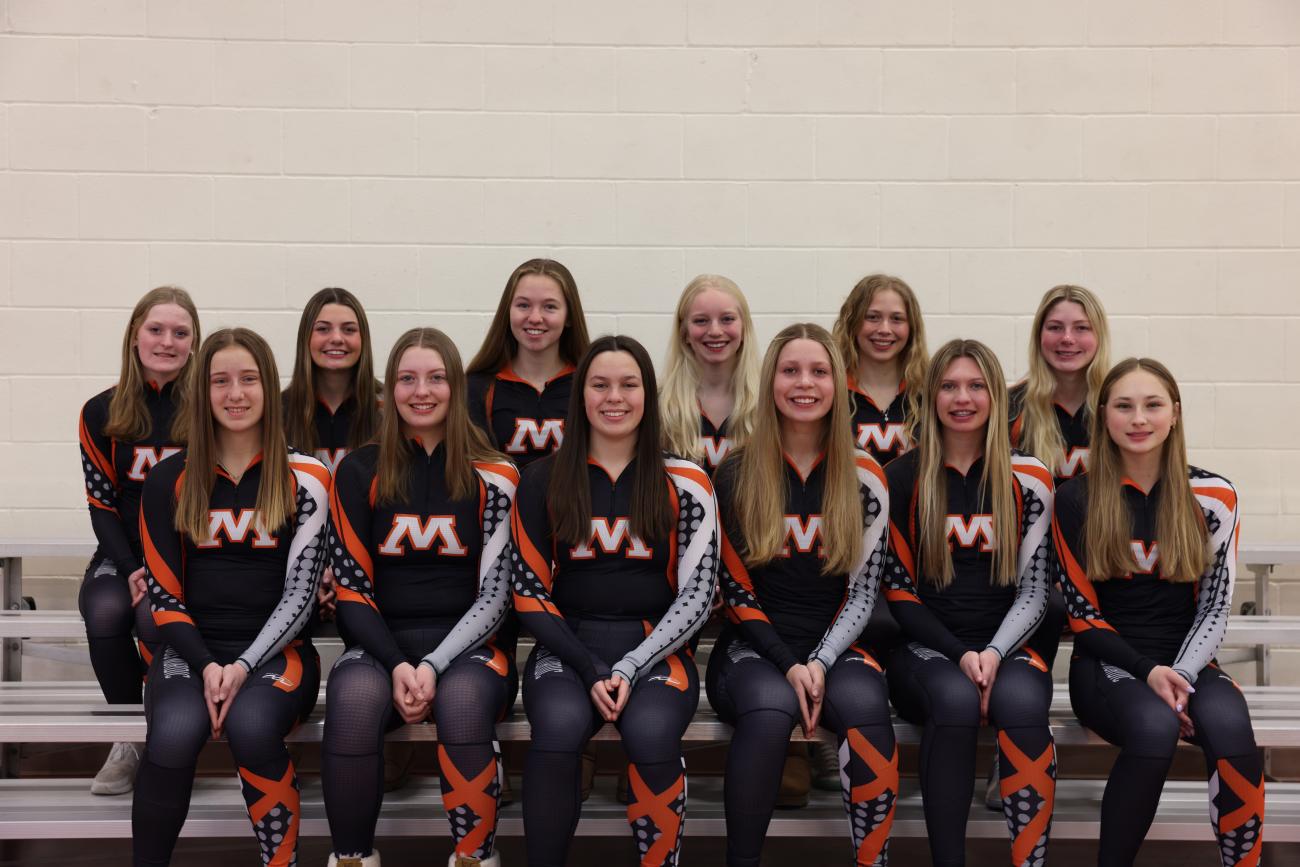 Moorhead High School Girls Nordic Ski Team /  Section 8