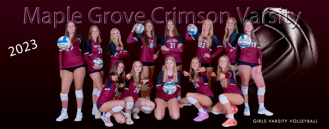 2023-24 Maple Grove Crimson Varsity Volleyball