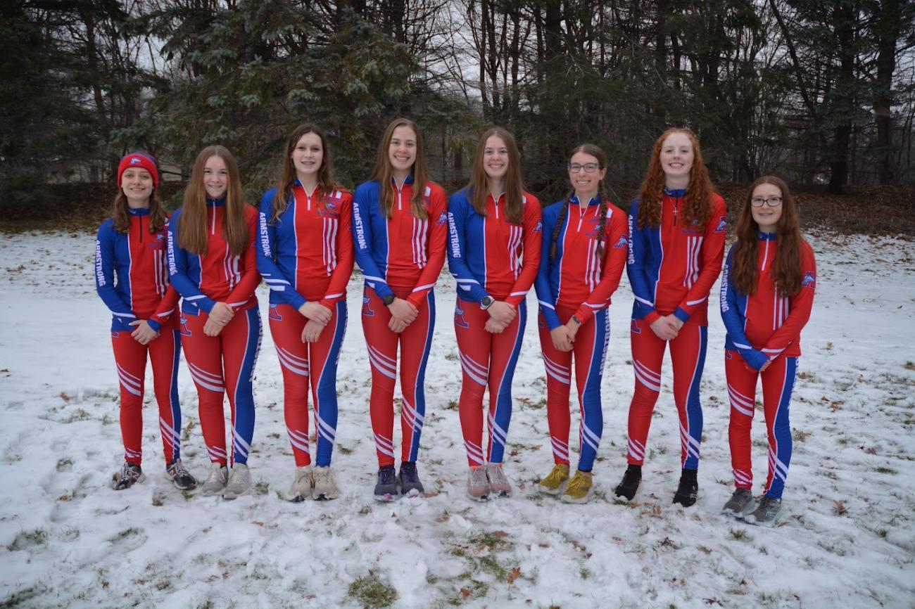 2023 24 Armstrong Girls Nordic Team