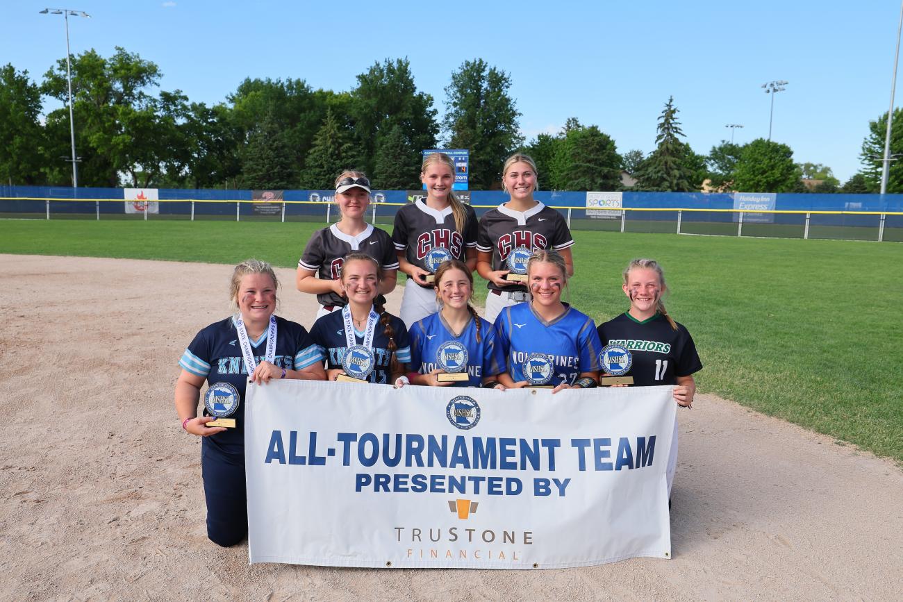 2024 Softball Class A All-Tournament Team 