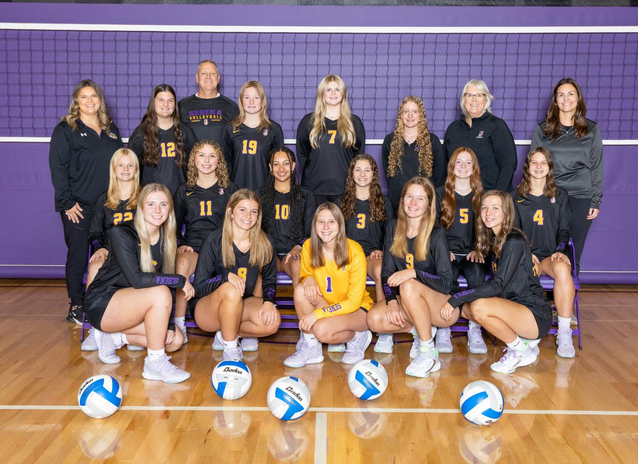 Front row (left to right): Annika Pulju, Jaylin Lillquist, Ellie Ness, Miranda Lillquist, Sammi Stevens Middle row: Lena Winter, Vyolette Lysne, Kylah Watson, Hayden Haman, Madison Funk, Emma Ness Back row: Alicia Strayer, Zoe Kiser, Jon Lillquist, Saje Jansson, Sofia Pulju, Natalie Stine, Becca Pulju, Emily Crabb