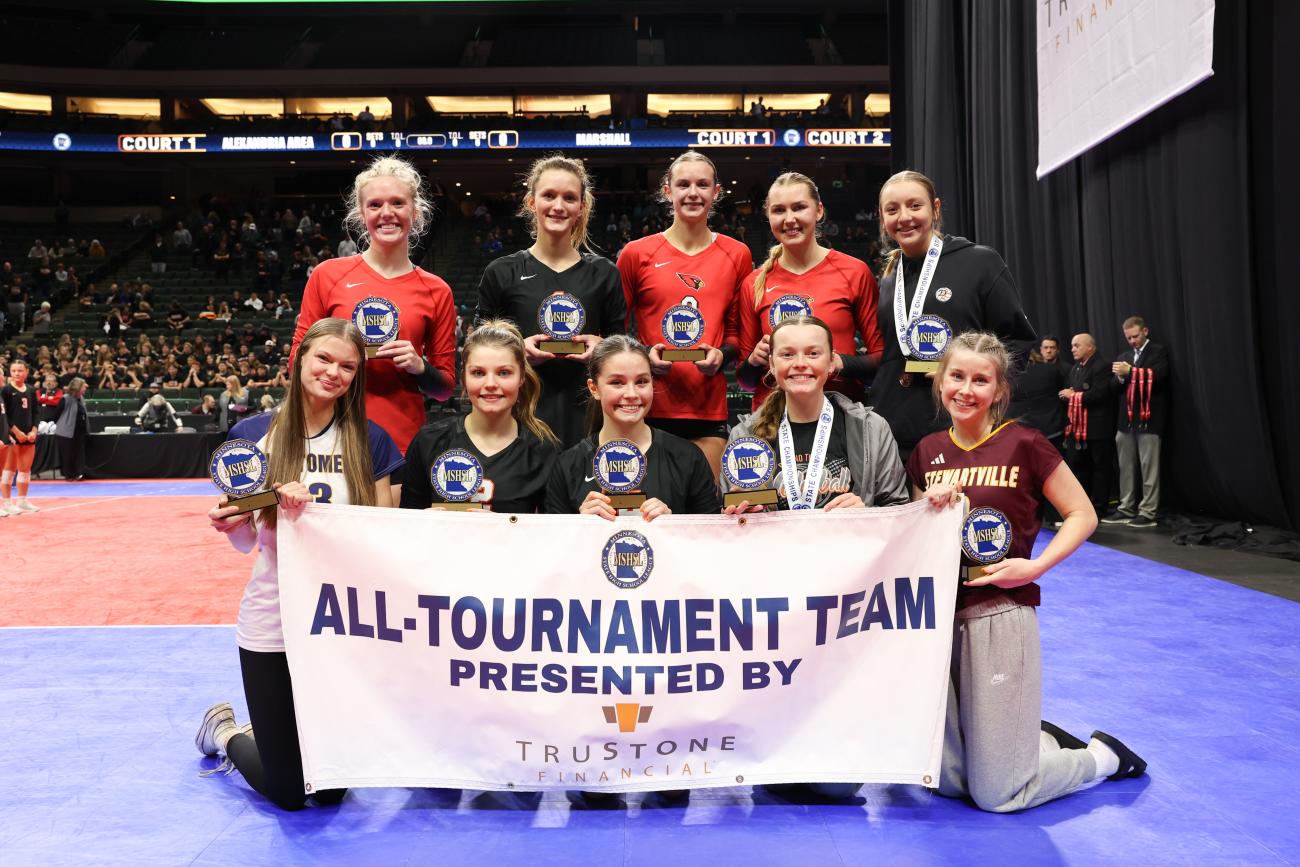 2024 Girls Volleyball Class AAA All-Tournament Team 