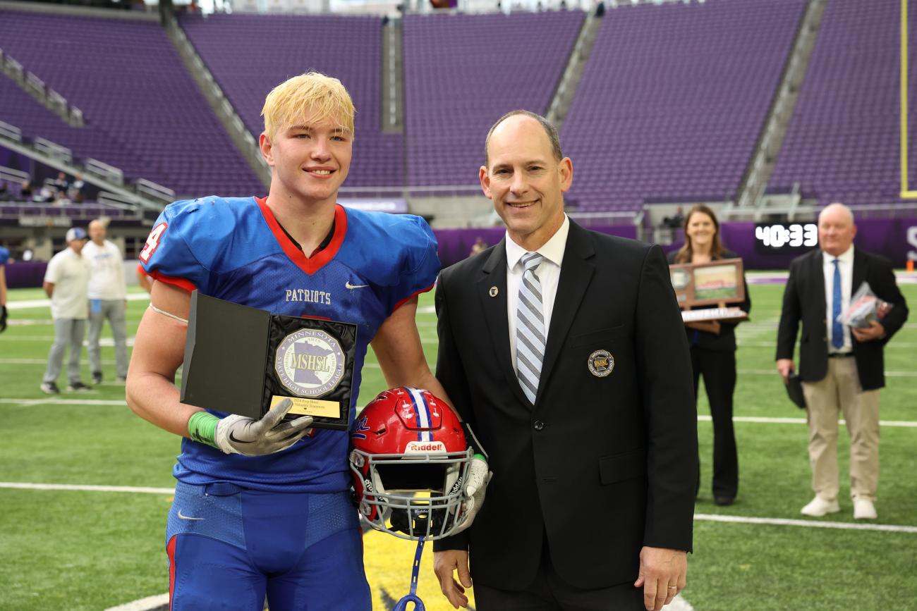 2024 Football Prep Bowl Most Valuable Teammate Class Hills-Beaver Creek