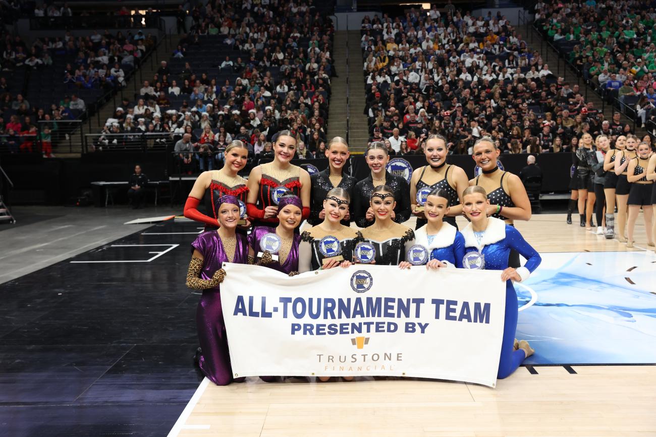 2025 Dance Kick Class AA All-Tournament Team