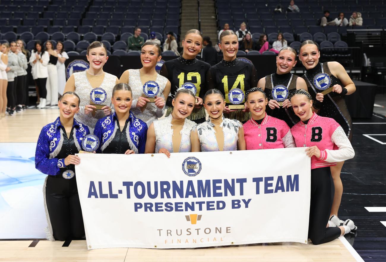 2025 Dance Kick Class AAA All-Tournament Team 