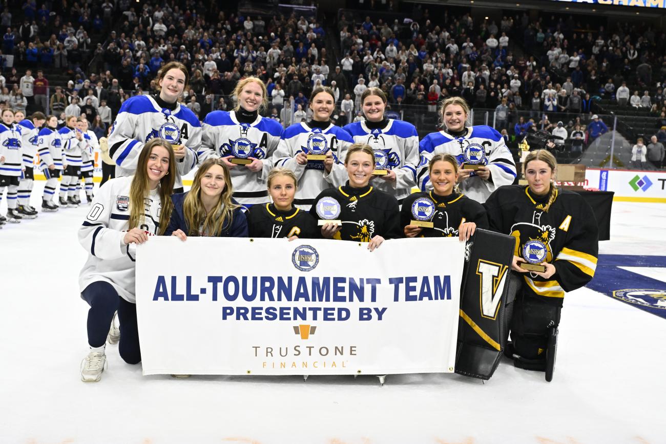 2025 Girls Hockey Class A All-Tournament Team 