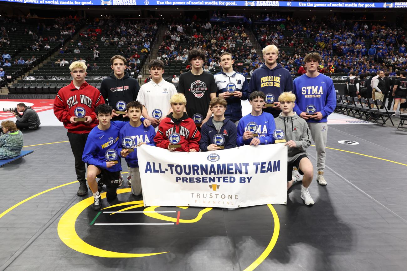 2025 Boys Wrestling Class AAA All-Tournament Team 