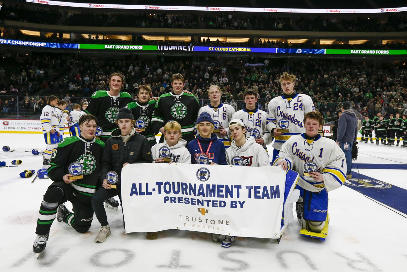 2025 Boys Hockey Class A All-Tournament Team 