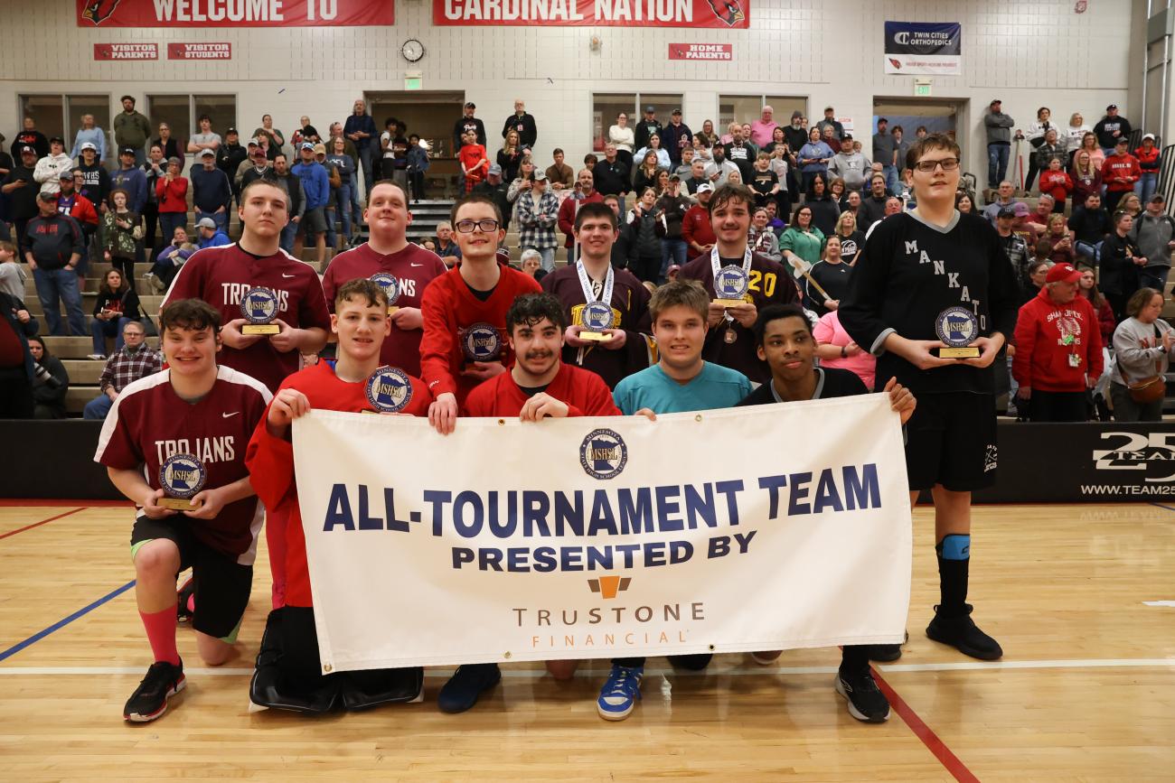 2025 Adapted Floor Hockey CI All-Tournament Team 