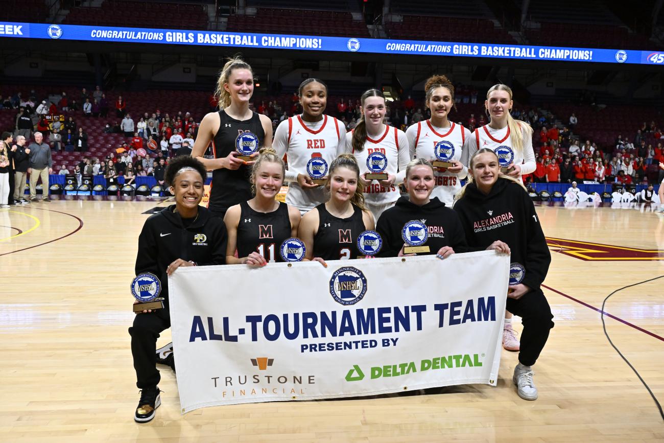 2025 Girls Basketball Class AAA All-Tournament Team