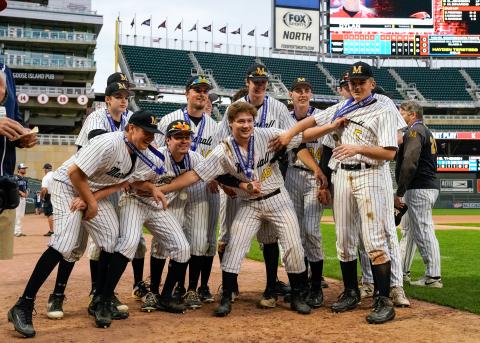 Marshall School, Duluth Hilltoppers Baseball Team State Champions